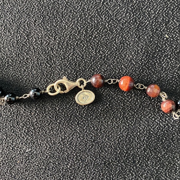 SET! Silpada Burgundy Blush Necklace N3347 and Fired Up stretch bracelet B3327. - Picture 5 of 5